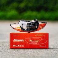 choá đèn 2 tầng zhipat wave zx chính hãng - led demi nhiều màu