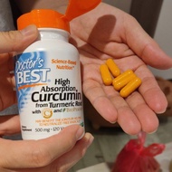 雙十一限時$240 Doctor's Best,500MG高吸收薑黃素,120 粒膠囊