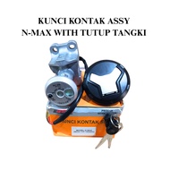 IGNITION KEY SET / KEY SET PLUS N-MAX MOTORCYCLE TANK CAP N MAX RTC/