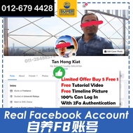 【🔥FREE Video Tutorial+BUY 5 FREE 1🔥】Real Facebook Account FB ID FB Acc Facebook Ads Accont FB Ads Ac