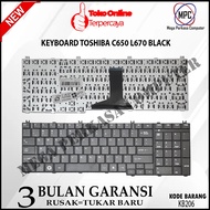 Toshiba C660 C665 C650 C655 C660 L650 L655 L670 L755 Black Keyboard