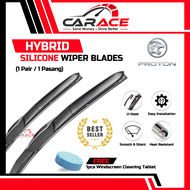 (1 PAIR) PROTON Wiper Saga VVT BLM FLX Lmst Wira Persona Waja Exora Preve Car Silicone Wiper Windshi