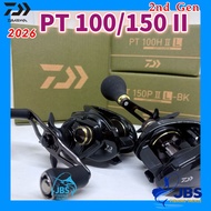 2026 Daiwa PT 100/150HL II-BK daiwa PT 2026 left handle baitcasting reel