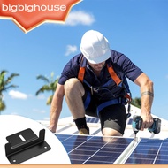 【Biho】1/2/3 Black RV Solar Panel Mounting Z Brackets With Wench Solar Panel Mounting Z Style Solar Panel