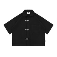 Satisfaction Fireman Claps Work Shirt Preach Black_