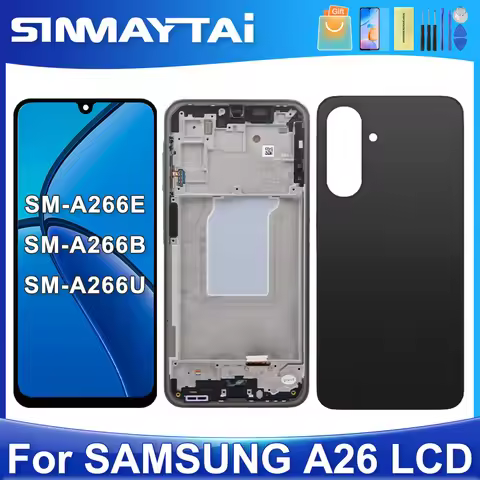 6.7''A26 For Samsung Tested A26 5G A266E A266B A266U A266U1 LCD Display Touch Screen Digitizer Assem