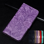 &lt;&lt;3D Embossing Case For Huawei Y5 Lite Y7 Y6 2019 Y5P Y6P Y9 Prime 2018 P30 Lite P40 Lite E Mate 20 Pro flower Leather wallet Case