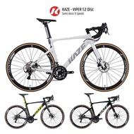 จักรยานเสือหมอบอลู KAZE - VIPER 1.2 Disc 11สปีด เทา 49