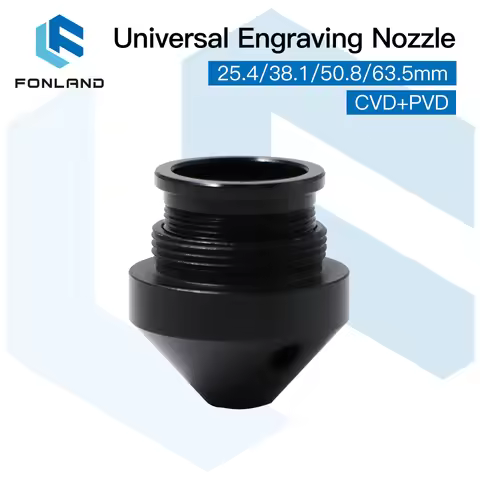 Fonland N04F Air Nozzle Compound Universal Engraving Nozzle D18 for Laser Head At CO2 Laser Cutting 