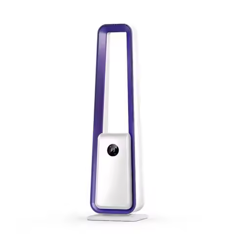 Silent Leafless Fan Office Bladeless Tower Fan Smart Electric Cooling Fan Without Blade