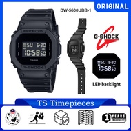 G SHOCK DW-5600UBB Black Out with LED backlight DW-5600UBB-1DR / DW-5600BB / DW-5600