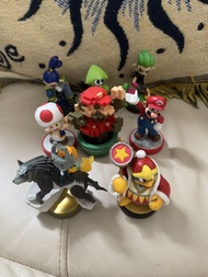 平放二手Amiibo (Splatoon, Mario, Link, Dedede etc)