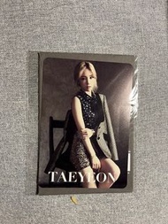 少女時代 泰妍 週邊小卡