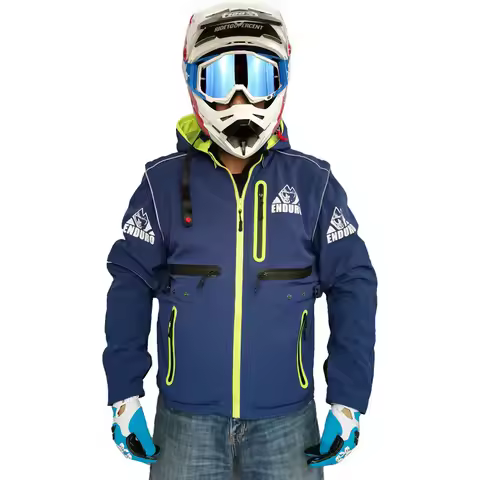 Spring and Autumn Winter Waterproof Cross-country Jacket Soft Case Coat Cross-country Motorcycle Rid
