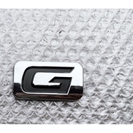 logo chữ nổi E G V chuyên dán thân xe TOYOTA INNOVA HILUX FORTUNER