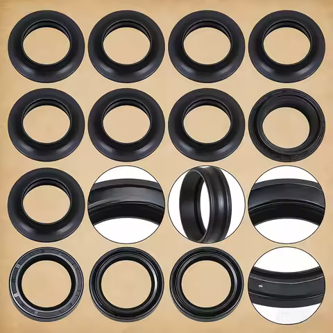 2pc/4/8/16pc 35x48x10.5 35 48 10.5 Front Fork Oil Seal Dust Cover For Suzuki DR125 SE RM125 DR250 S 