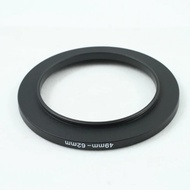 49-62mm 49mm to 62mm Step-up Metal Filter Adapter Ring Black 49-62