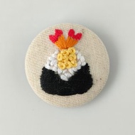 天婦羅飯糰繡花髮圈