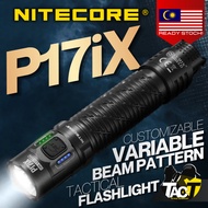 NITECORE P17iX - Compact 5000 Lumen Tactical Flashlight with Customizable Controls - ORIGINAL - Read