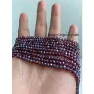 UNGU Czech Crystal 4mm WINE PURPLE quartz DARK PURPLE quartz Crystal quartz quartz