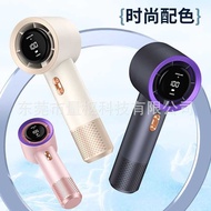 199-speed High-speed Handheld usb Charging Mini Portable Fan Digital Display Turbo Small Fan