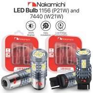 2PCS Nakamichi 24LED Car Reverse Light Back Up Light 1156/P21W T20/7440/W21W Reverse Light Bulb