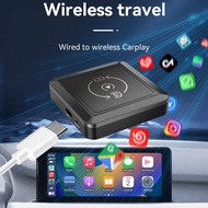 กล่อง AI สำหรับรถยนต์แบบมีสายไปยังอะแดปเตอร์ CarPlay ไร้สาย Q1S เครื่องเล่นมัลติมีเดียบลูทูธ Wifi ปล
