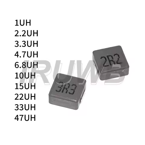 10PCS 0630 SMD Inductance Power Inductor 1UH 2.2UH 3.3UH 4.7UH 6.8UH 10UH 15UH 22UH 33UH 47UH