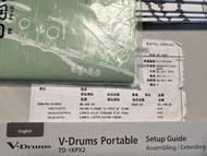 電子鼓 ROLAND V-DRUNS TD-1KPX2 連 cube monitor cm-30  amplifier