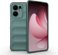 Trường hợp cho OPPO RENO 13F 5g thân thiện với da chống thả túi khí chống trượt linh hoạt TPU Silico