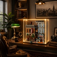 LEGO 10246 Detective's Office Display Case | Acrylic LED Lights Dustproof Clear Showcase