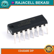 IC CD4026BE CD4026 Decade Counter Divider 7-Segment Display Decoder DIP-16 CMOS Original