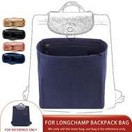 Felt Insert For Longchamp LE PLIAGE Backpack Organizer Women and Men Travel Rucksack Shapers Tote Bags Inner Purse