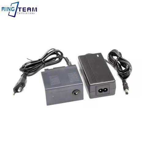 D54S Dummy Battery + AC-E6 Power Adapter for CGA-D54 AG-DVC180A AG-DVC30 CGA-D54SE / 1B VW-VBD5 CGP-