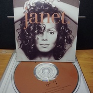 CD original Janet Jackson album Janet Japan release