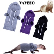 YAYEEO Pet Pullover, Winter Warmer Soft Ferret Hoodie, High-quality Pet Supplies Comfortable Fleece 