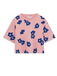 AIIZ (เอ ทู แซด) - เสื้อยืดผู้หญิงตัวสั้น พิมพ์ลายกราฟิก Womens Printed Boxy T-Shirts