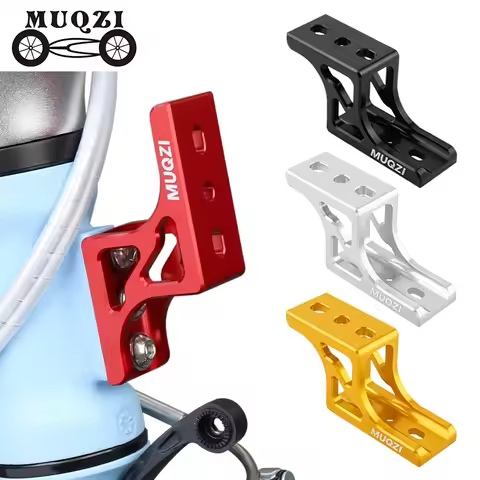MUQZI Front Carrier Mount Adapter Raiser Folding Bike Bag Height Rising Holder For Brompton DAHON D7