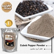 100% Pure Black Pepper Powder / Serbuk Lada Hitam Asli - 100g SERBUK LADA HITAM / Instant Delivery