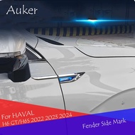 For Haval H6S/H6 GT 2022 2023 2024 Door Side Wing Fender Emblem Badge Sticker Trim Original Car styl