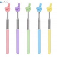 SUCHENHD Teaching Pointer, Telescopic Rod Finger Design Finger Reading Sticks, Professional Stainles