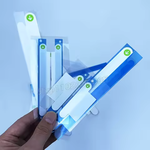 100PCS Phone Package Box Paper Seal Sticker For iPhoxe17 16e 16 15 Pro Max iWatch S9 10 Ultra Airpod