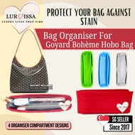 [𝐒𝐆][𝐋𝐮𝐫𝐯𝐢𝐬𝐬𝐚] Bag Insert Organizer For Goyard Boheme Hobo | Felt Bag In Bag Care Organiser | Preven