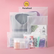 Pa Ziplock Bag Slide Zipper Clothing Clear Storage