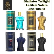 Gladiator Twilight Le Male Volare JPG Eau de Parfum 100ml For Him Ultra Male Parfum Elixir Le Beau