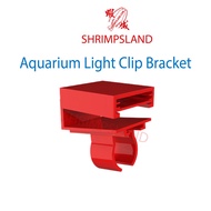 [SHRIMPSLAND] Aquarium 2pcs Set Fish Tank Led Roof Light T4/T5/T8 Tube Bracket Clamp Clip