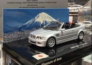 亞洲限定絕版 MINICHAMPS 1/43 BMW E46 M3 CABRIO SILVER 日本 引擎蓋可開