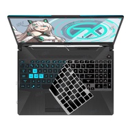 Kam Asus Tuf Gaming Laptop 15.6" TPU Keyboard Cover Tuf A15 A17 F15 FX506 High Quality Laptop Dust and Waterproof Keyboard protective film Slim Case for FA706 FA506 FA506iu FA506iv