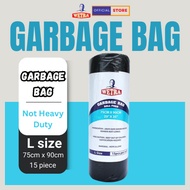 WETRA Garbage Bag Roll Form Size L (75cm x 90cm) / Plastik Sampah