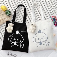 Daily Eco Bag Pouch Bag Truffle Bag Shopper Bag Shoulder Bag Dog Canvas Bag Eco Bag